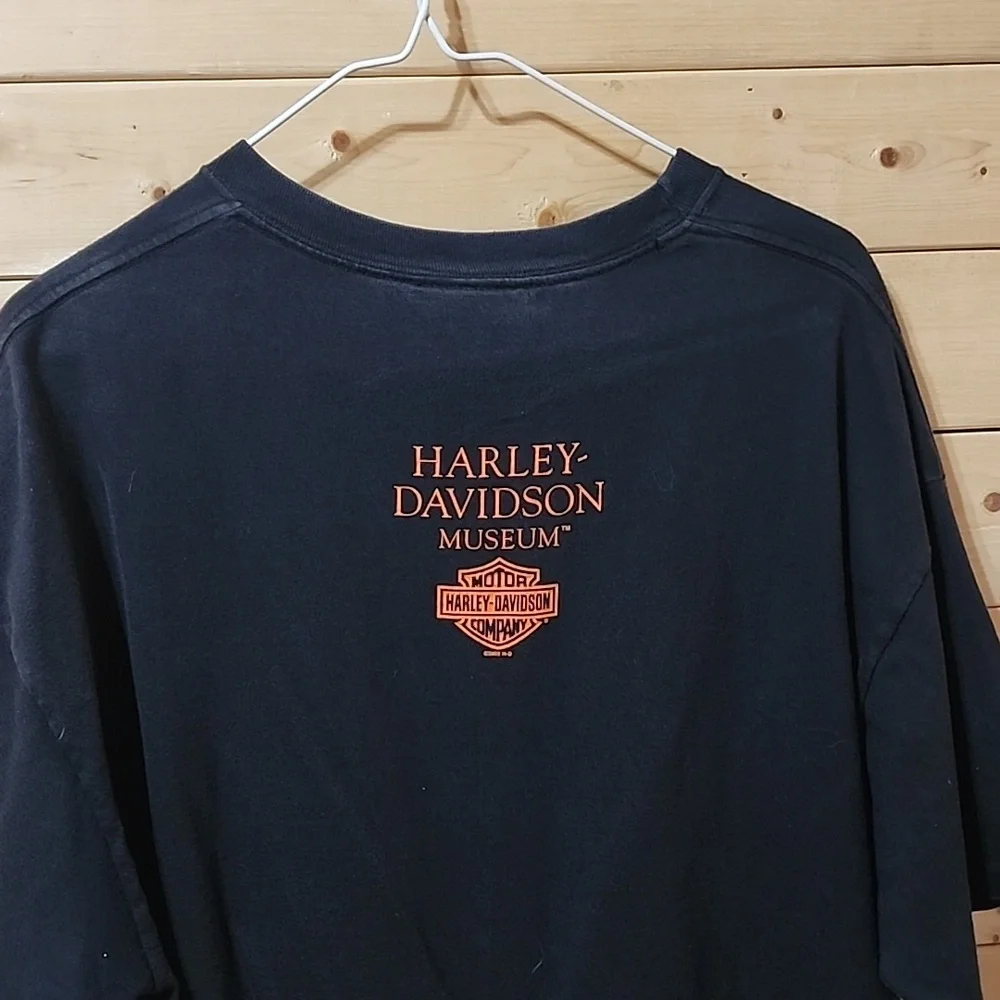 Harley-Davidson Black Graphic T-Shirt for Men Size Xl - Picture 4 of 5